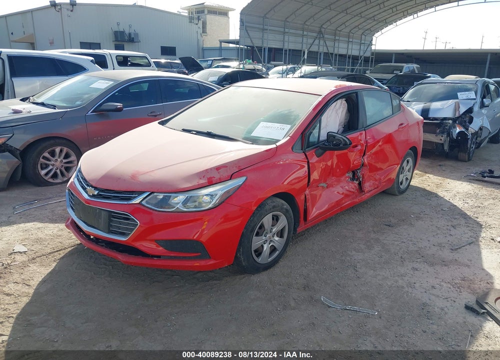 2017 CHEVROLET CRUZE LS AUTO VIN: 1G1BC5SM4H7153215
