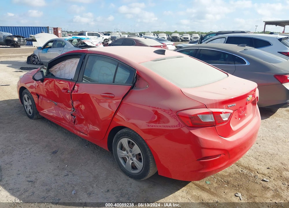 2017 CHEVROLET CRUZE LS AUTO VIN: 1G1BC5SM4H7153215
