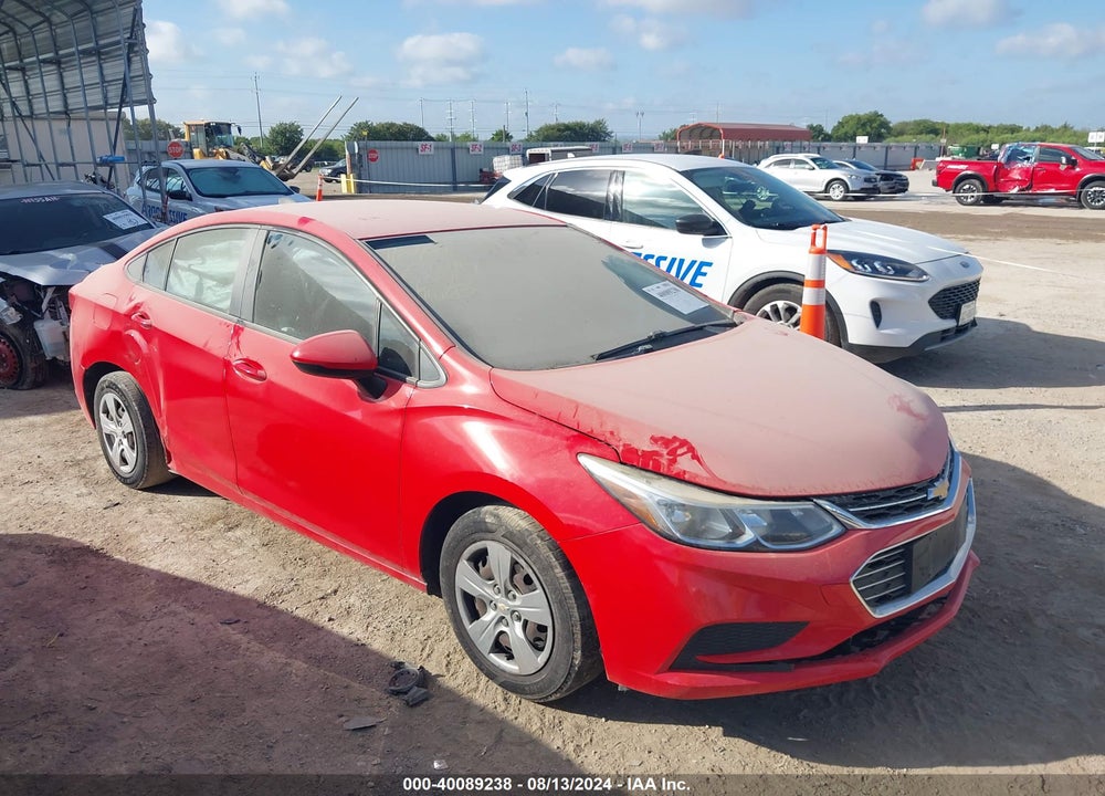 2017 CHEVROLET CRUZE LS AUTO VIN: 1G1BC5SM4H7153215