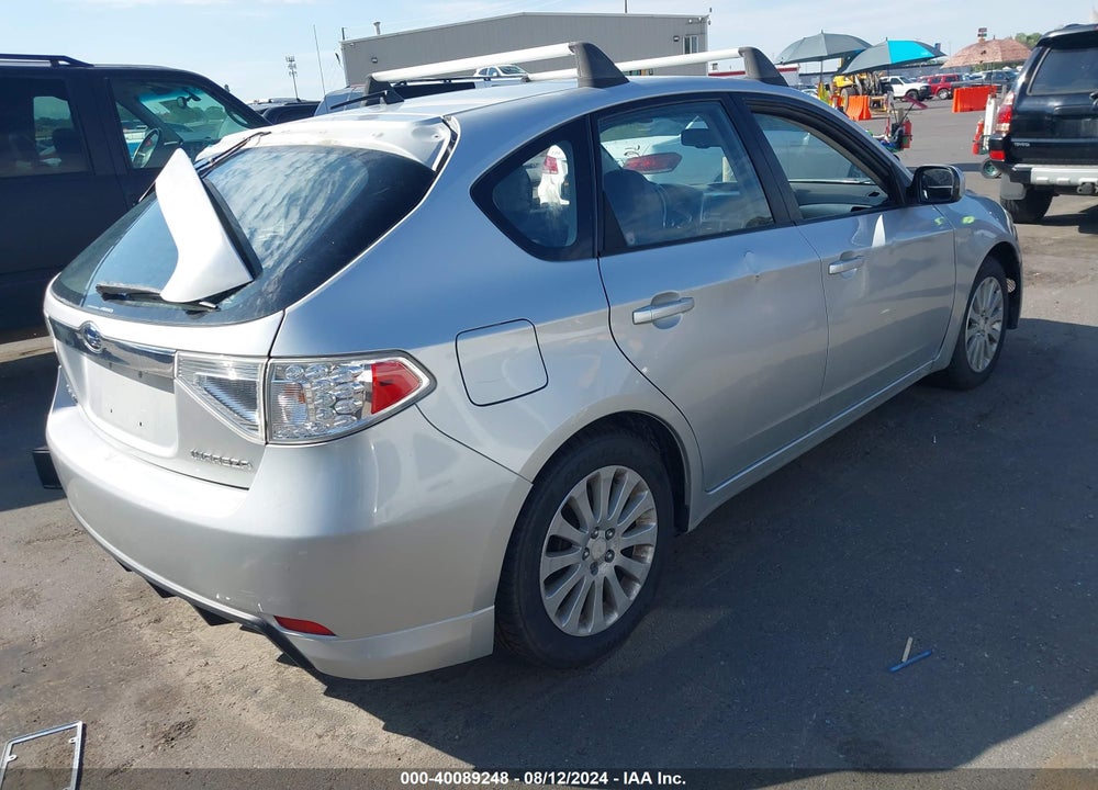 2009 SUBARU IMPREZA 2.5I VIN: JF1GH61649H805954
