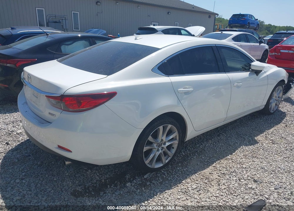 2016 MAZDA MAZDA6 VIN: JM1GJ1V55G1463360