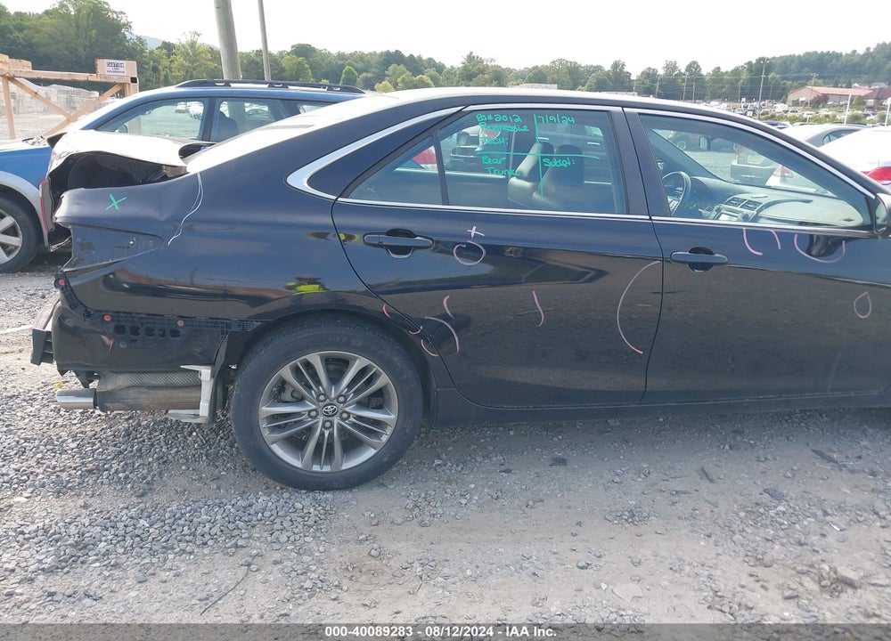2016 TOYOTA CAMRY SE VIN: 4T1BF1FK9GU241639
