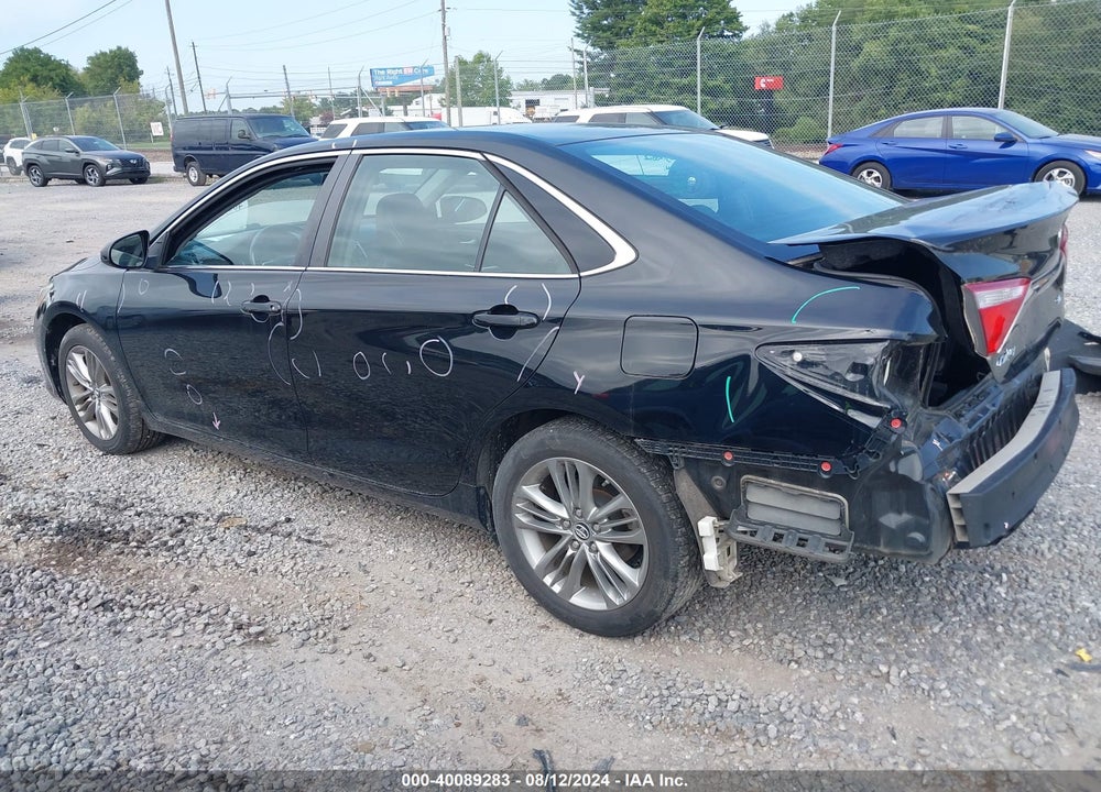 2016 TOYOTA CAMRY SE VIN: 4T1BF1FK9GU241639