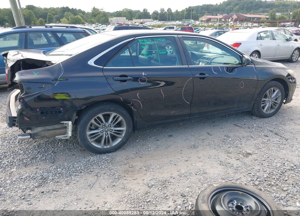 2016 TOYOTA CAMRY SE VIN: 4T1BF1FK9GU241639