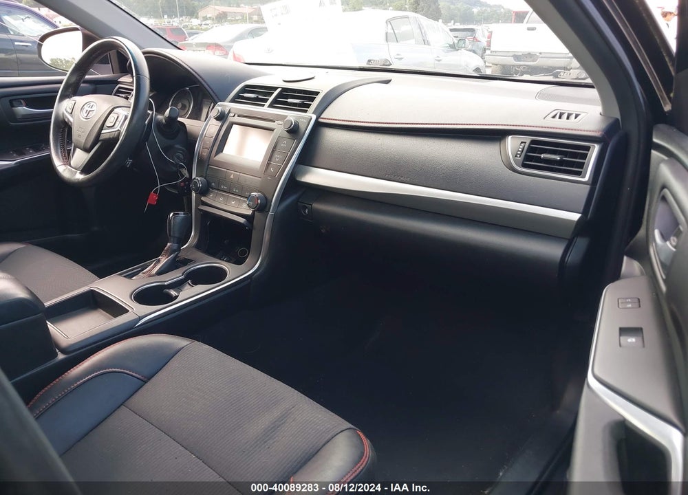 2016 TOYOTA CAMRY SE VIN: 4T1BF1FK9GU241639