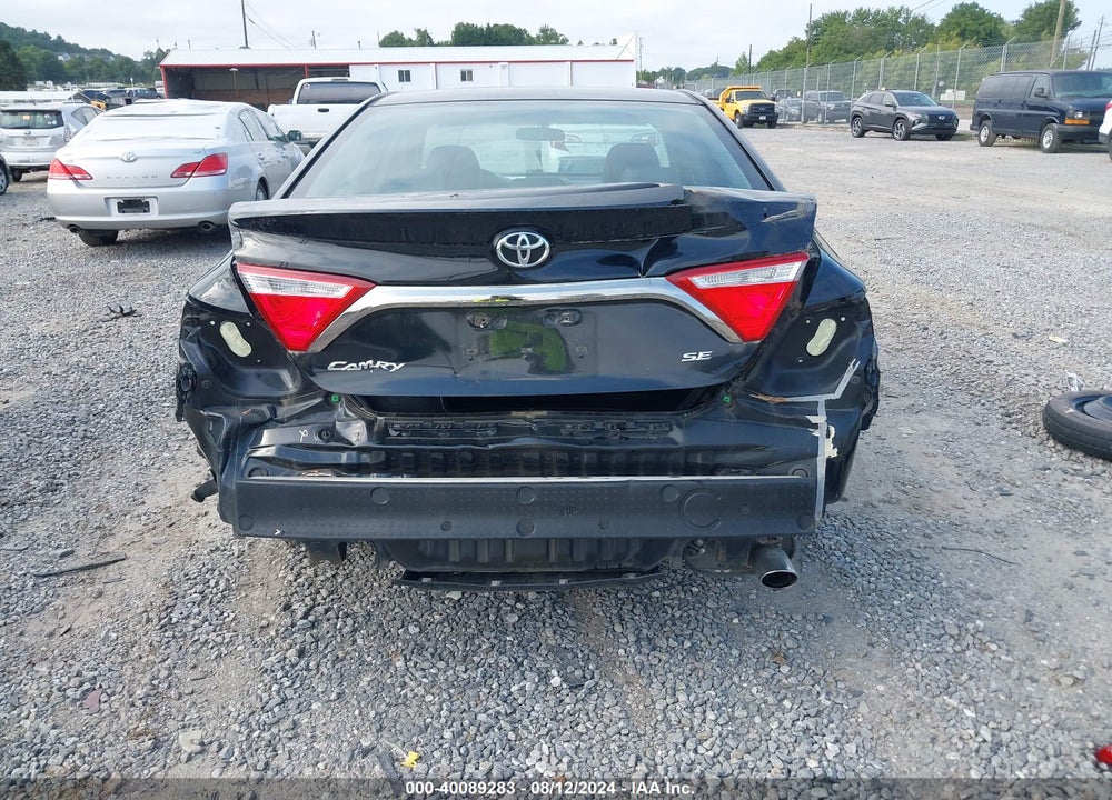 2016 TOYOTA CAMRY SE VIN: 4T1BF1FK9GU241639