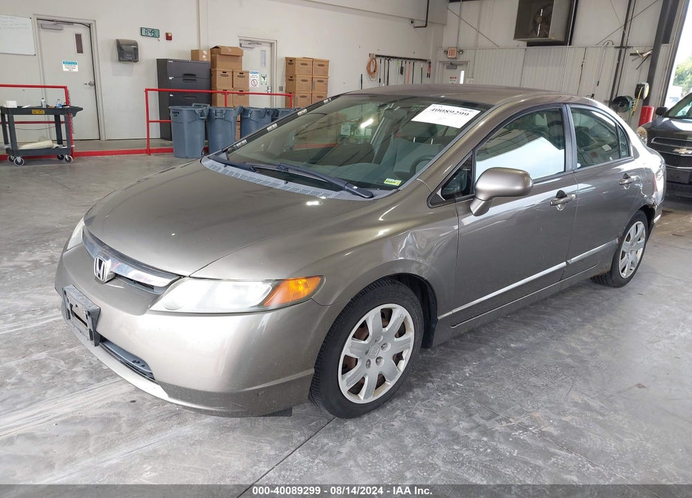 2007 HONDA CIVIC LX VIN: 1HGFA16537L073535