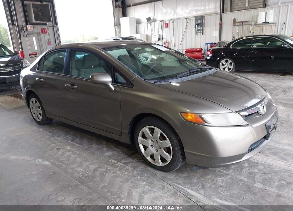 2007 HONDA CIVIC LX VIN: 1HGFA16537L073535