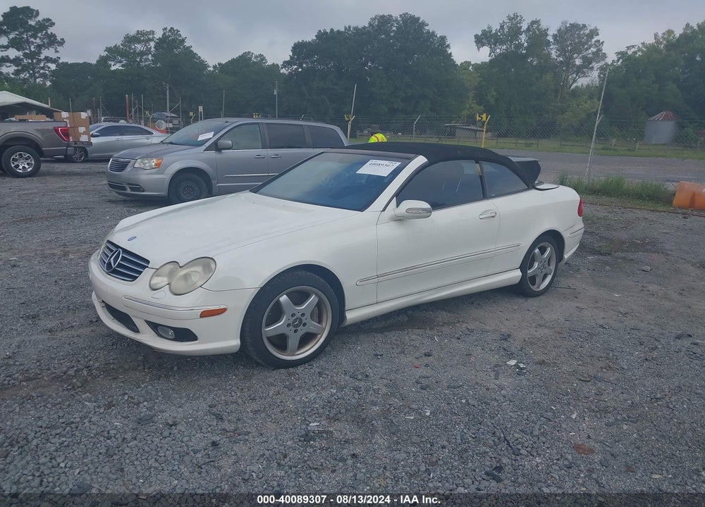 2004 MERCEDES-BENZ CLK 500 VIN: WDBTK75G44T028084