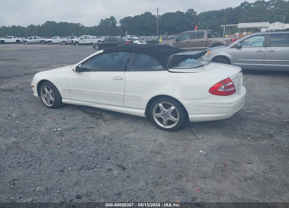 2004 MERCEDES-BENZ CLK 500 VIN: WDBTK75G44T028084