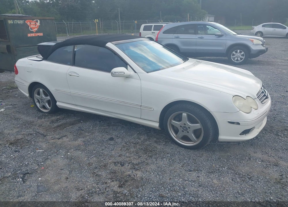 2004 MERCEDES-BENZ CLK 500 VIN: WDBTK75G44T028084