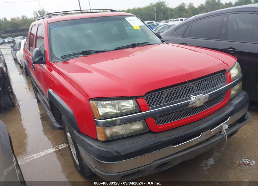 2004 CHEVROLET AVALANCHE 1500 VIN: 3GNEC12T54G308865