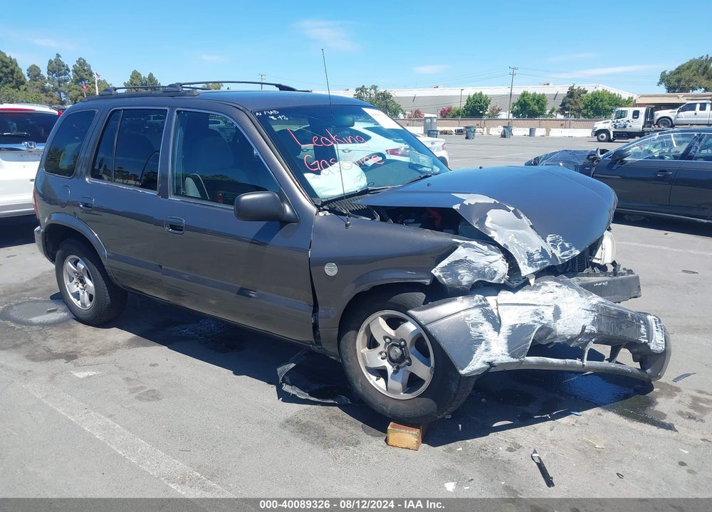 2002 KIA SPORTAGE VIN: KNDJB723525171072
