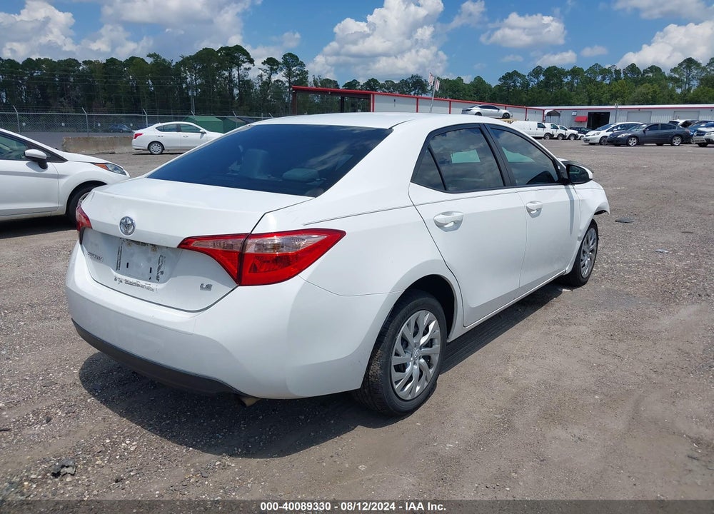 2017 TOYOTA COROLLA LE VIN: 5YFBURHE5HP670534