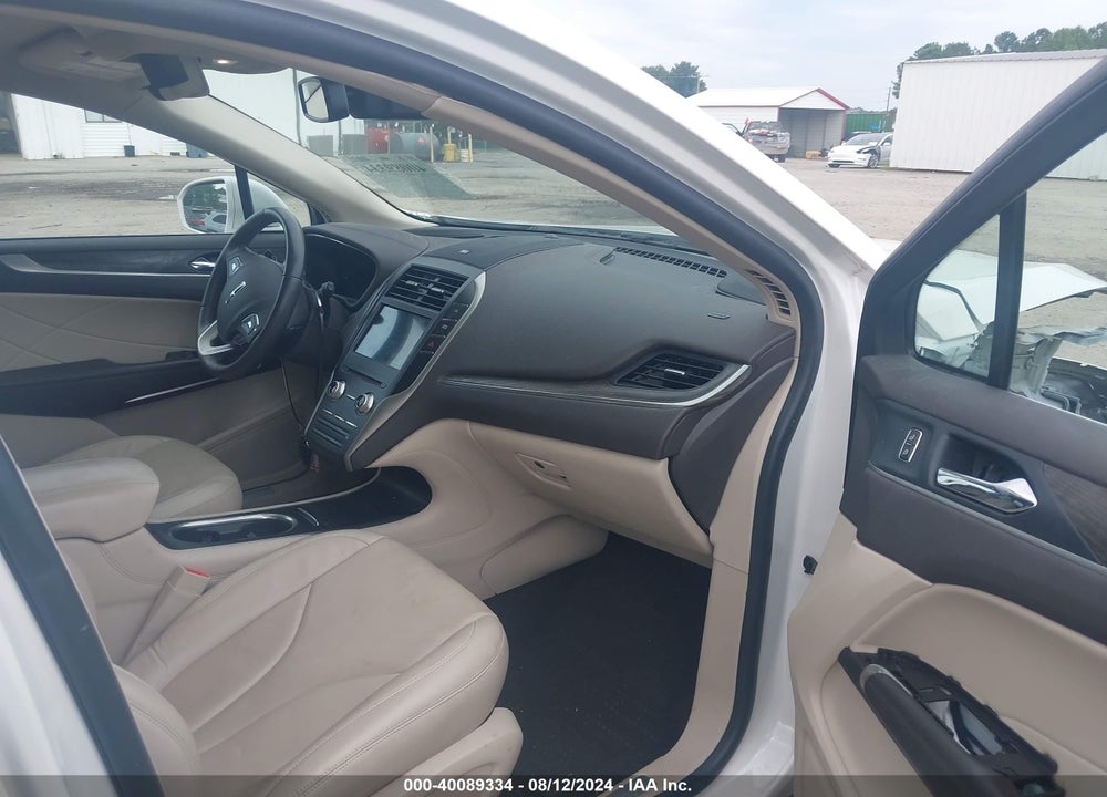 2019 LINCOLN MKC RESERVE VIN: 5LMCJ3C91KUL39781