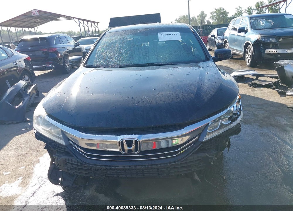 2016 HONDA ACCORD EX-L V-6 VIN: 1HGCR3F86GA017991