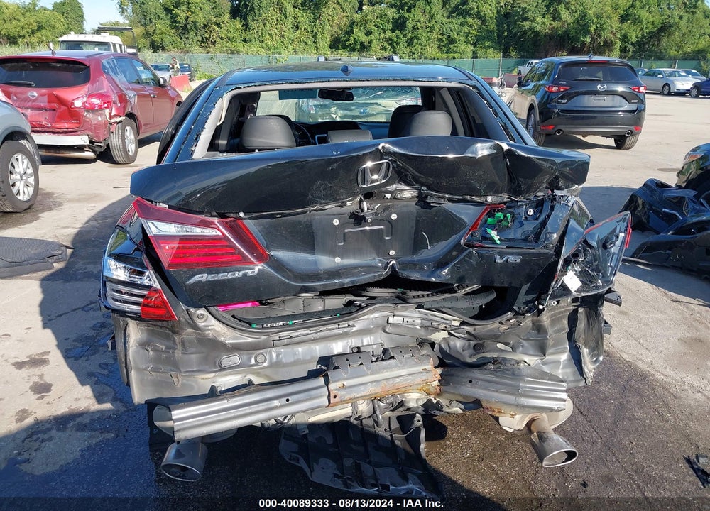2016 HONDA ACCORD EX-L V-6 VIN: 1HGCR3F86GA017991