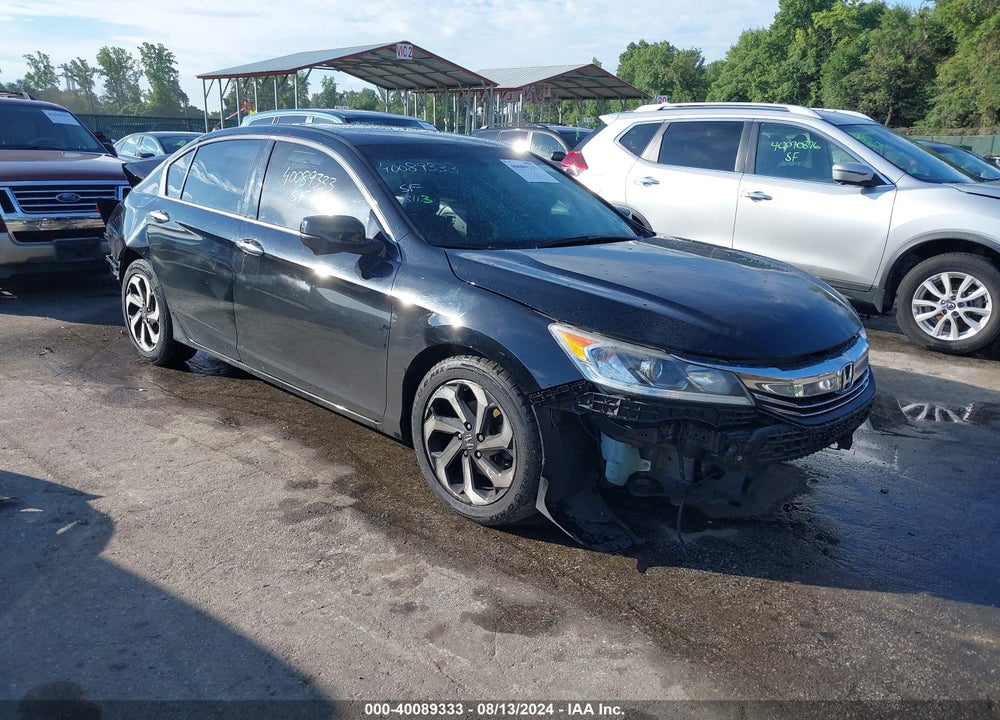2016 HONDA ACCORD EX-L V-6 VIN: 1HGCR3F86GA017991