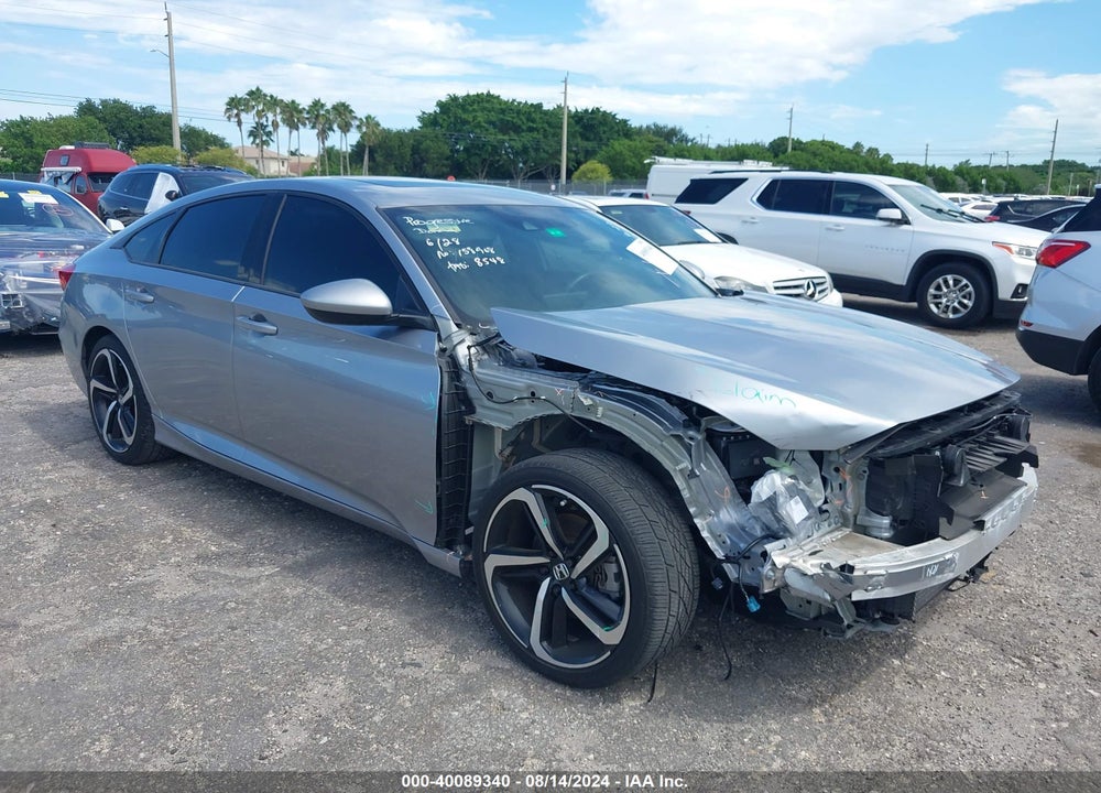 2019 HONDA ACCORD SPORT 2.0T VIN: 1HGCV2F33KA001699