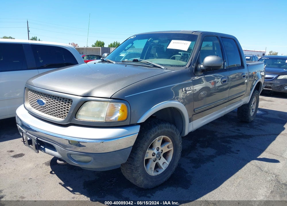 2002 FORD F-150 LARIAT/XLT VIN: 1FTRW08L42KC78301