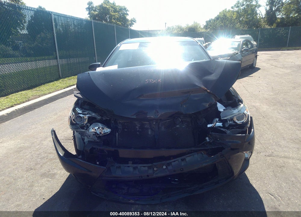 2015 TOYOTA CAMRY SE VIN: 4T1BF1FK3FU003932