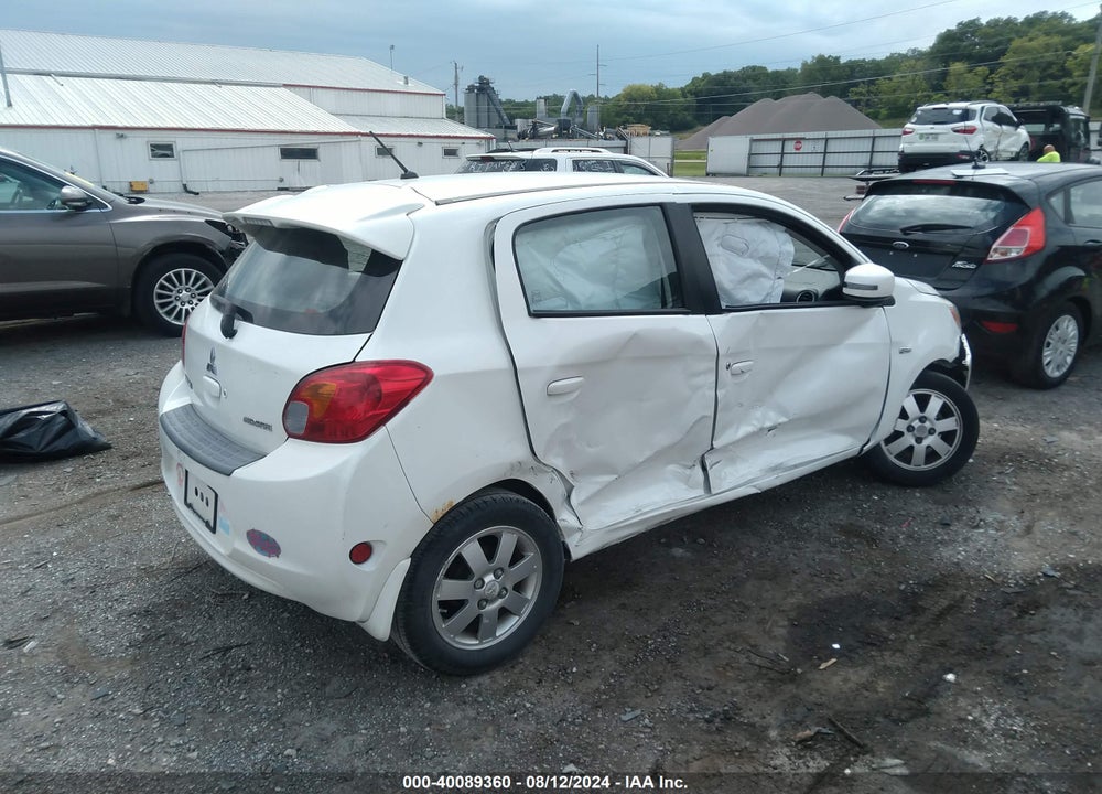 2015 MITSUBISHI MIRAGE ES VIN: ML32A4HJ8FH053858