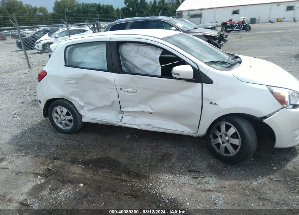 2015 MITSUBISHI MIRAGE ES VIN: ML32A4HJ8FH053858