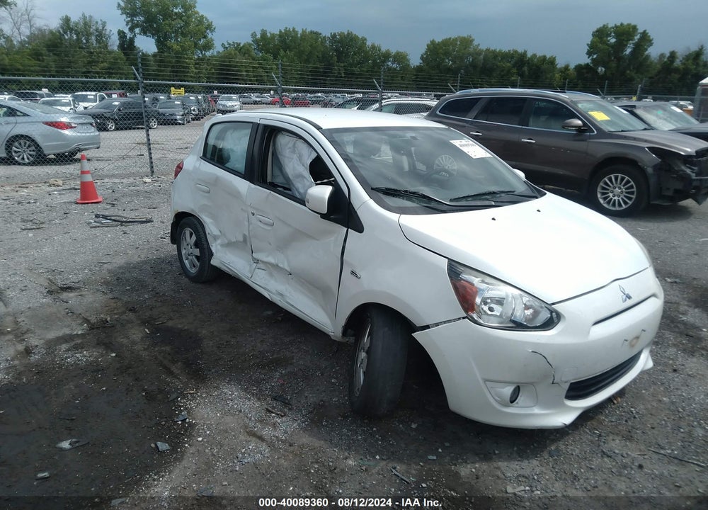 2015 MITSUBISHI MIRAGE ES VIN: ML32A4HJ8FH053858