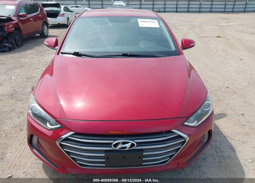 2017 HYUNDAI ELANTRA LIMITED VIN: KMHD84LF1HU333826