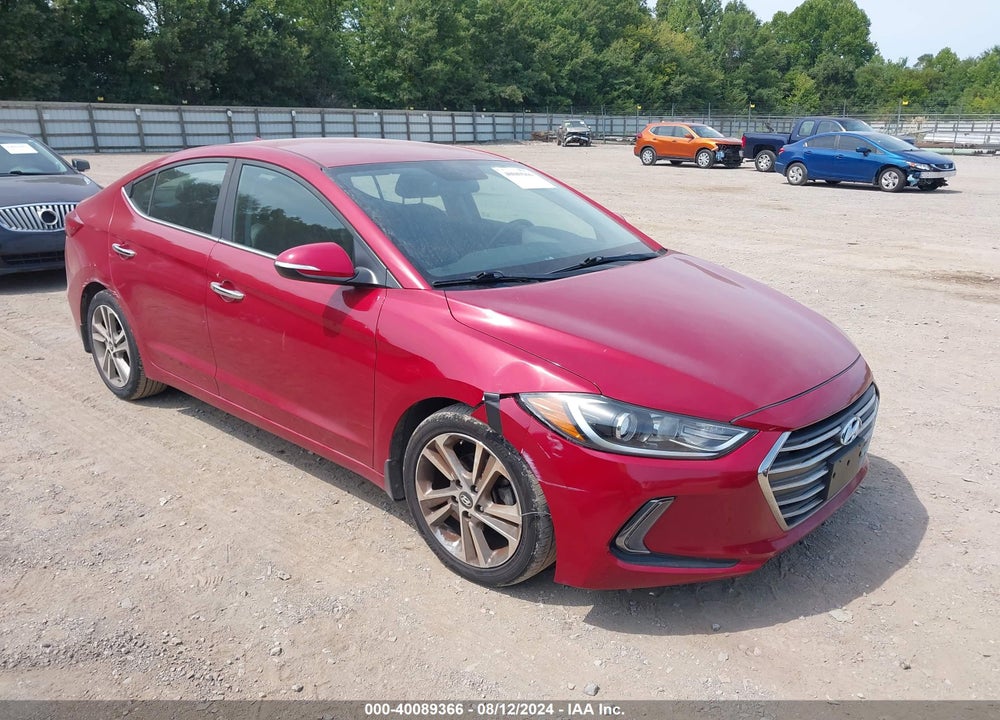 2017 HYUNDAI ELANTRA LIMITED VIN: KMHD84LF1HU333826