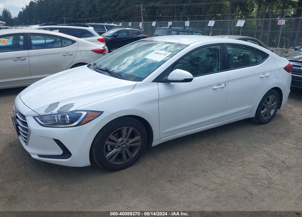 2017 HYUNDAI ELANTRA SE VIN: 5NPD84LF4HH156848