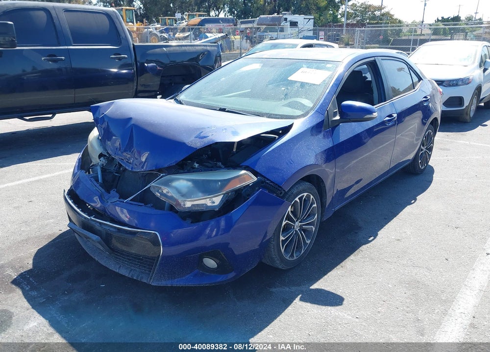 2015 TOYOTA COROLLA S PLUS VIN: 5YFBURHE5FP331947