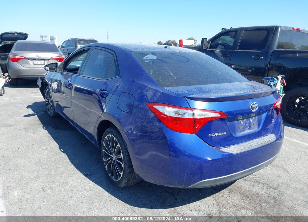 2015 TOYOTA COROLLA S PLUS VIN: 5YFBURHE5FP331947