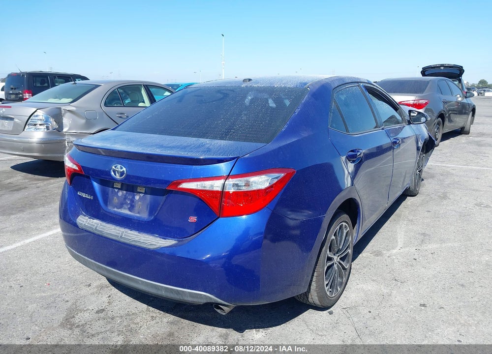 2015 TOYOTA COROLLA S PLUS VIN: 5YFBURHE5FP331947