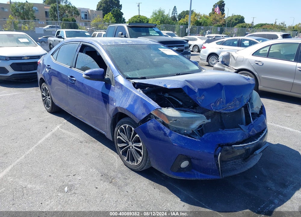 2015 TOYOTA COROLLA S PLUS VIN: 5YFBURHE5FP331947