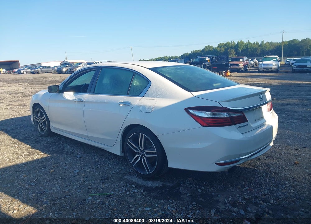 2016 HONDA ACCORD SPORT VIN: 1HGCR2F50GA191829