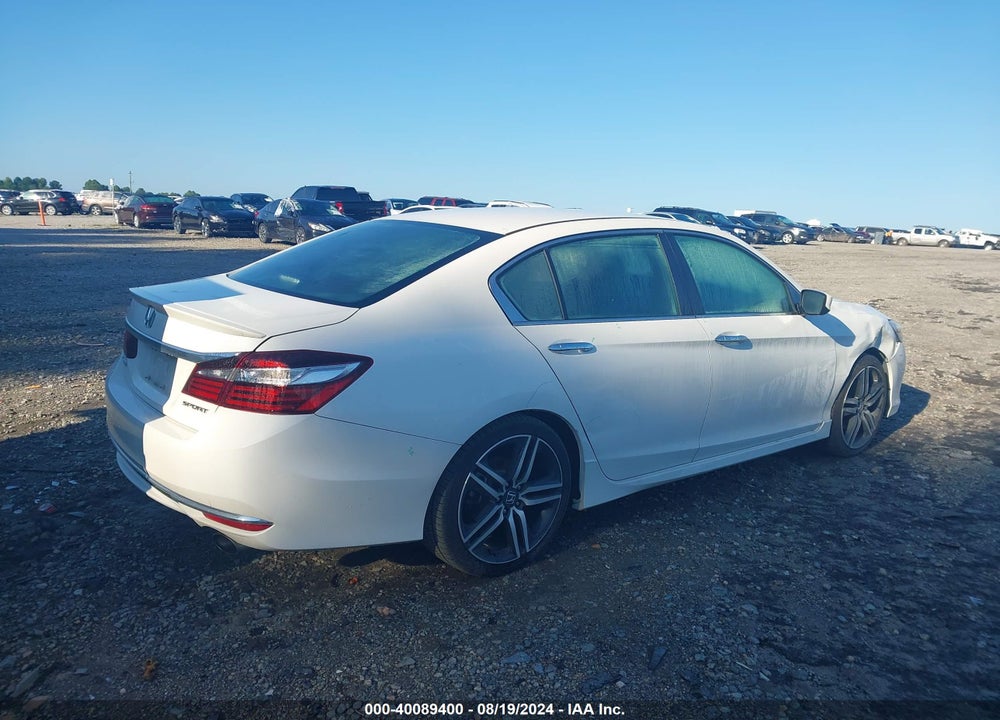 2016 HONDA ACCORD SPORT VIN: 1HGCR2F50GA191829