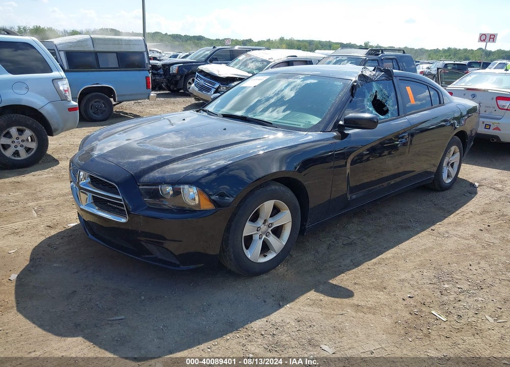 2013 DODGE CHARGER SE VIN: 2C3CDXBGXDH717984