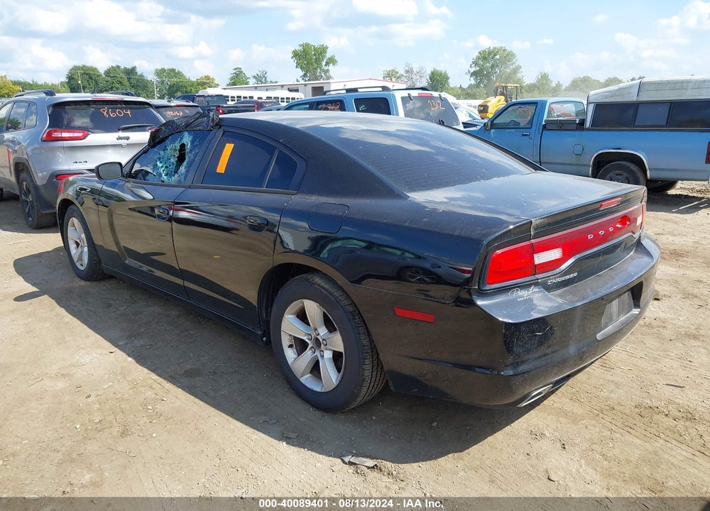 2013 DODGE CHARGER SE VIN: 2C3CDXBGXDH717984