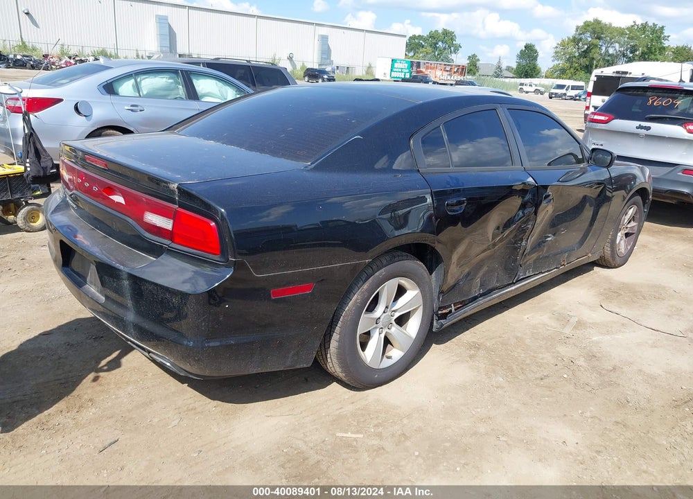 2013 DODGE CHARGER SE VIN: 2C3CDXBGXDH717984