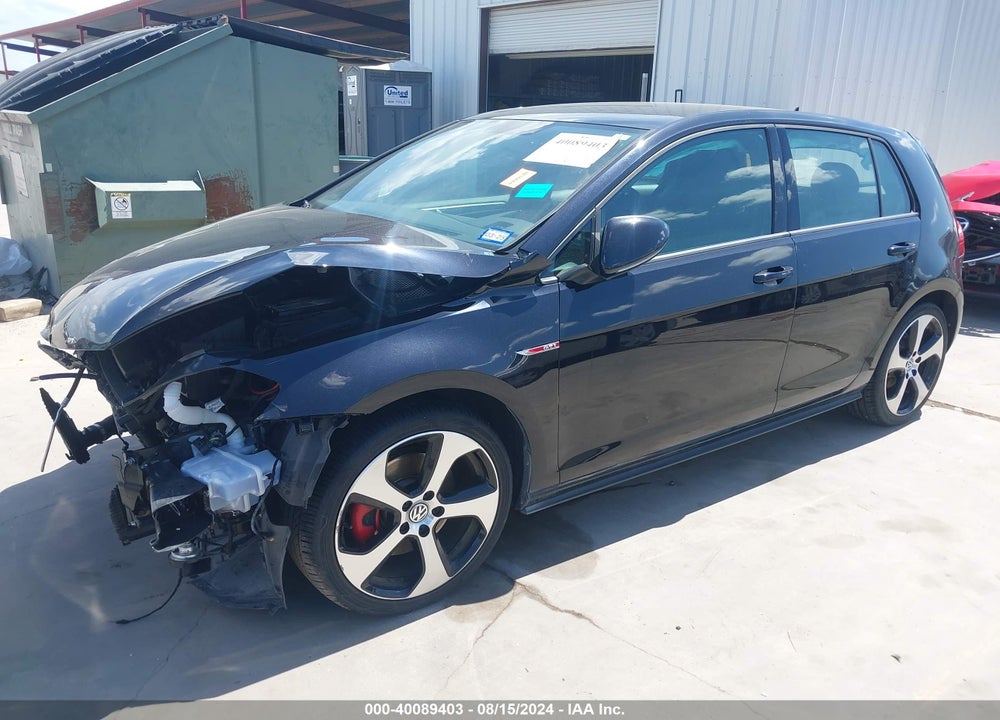 2017 VOLKSWAGEN GOLF GTI AUTOBAHN 4-DOOR/S 4-DOOR/SE 4-DOOR/SPORT 4-DOOR VIN: 3VW4T7AU7HM065954