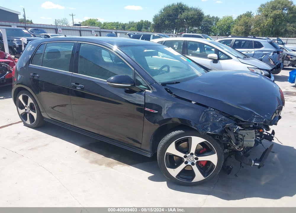 2017 VOLKSWAGEN GOLF GTI AUTOBAHN 4-DOOR/S 4-DOOR/SE 4-DOOR/SPORT 4-DOOR VIN: 3VW4T7AU7HM065954