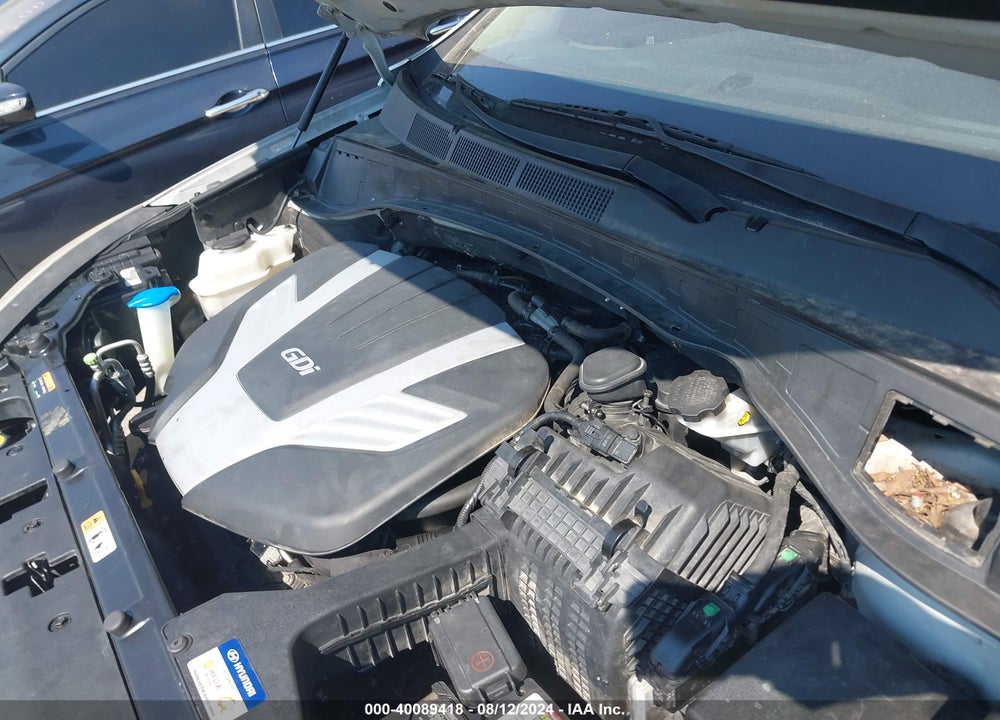 2013 HYUNDAI SANTA FE GLS VIN: KM8SM4HF0DU003925