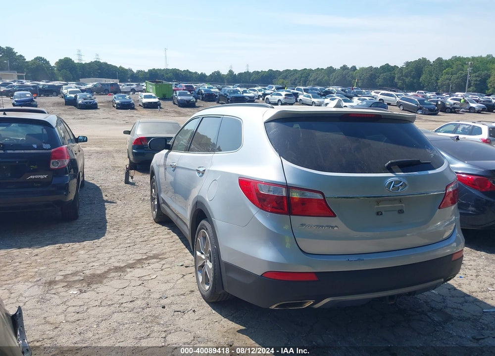 2013 HYUNDAI SANTA FE GLS VIN: KM8SM4HF0DU003925
