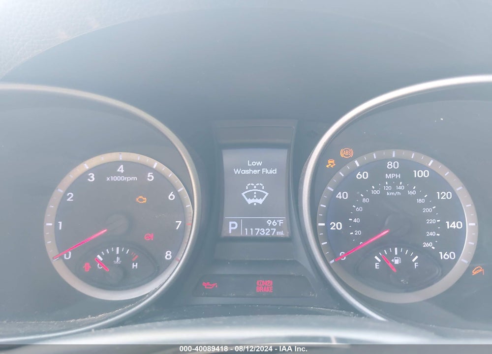 2013 HYUNDAI SANTA FE GLS VIN: KM8SM4HF0DU003925