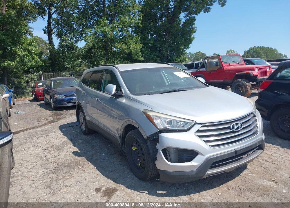 2013 HYUNDAI SANTA FE GLS VIN: KM8SM4HF0DU003925
