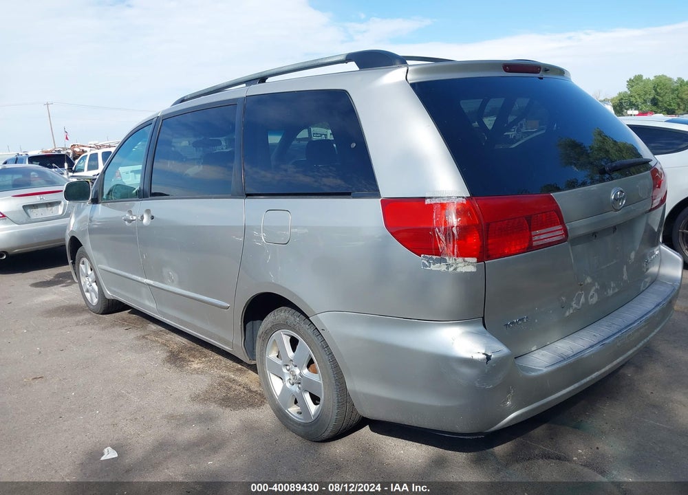 2005 TOYOTA SIENNA LE VIN: 5TDZA23C25S283608