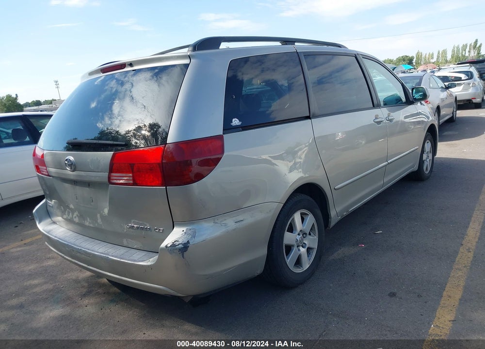 2005 TOYOTA SIENNA LE VIN: 5TDZA23C25S283608
