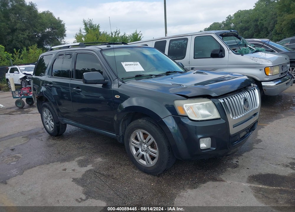 2008 MERCURY MARINER PREMIER VIN: 4M2CU97118KJ20341