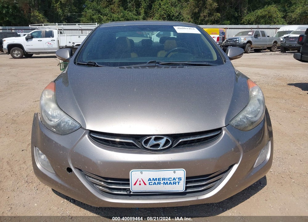 2013 HYUNDAI ELANTRA LIMITED VIN: 5NPDH4AEXDH324688